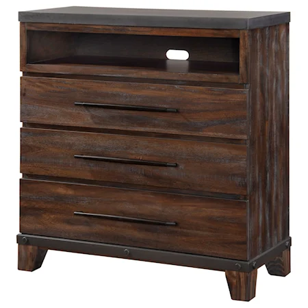 Three Drawer TV Chest